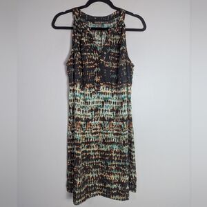 M Charlie Jade Tie Dye Mini Tie Waist Shift Dress